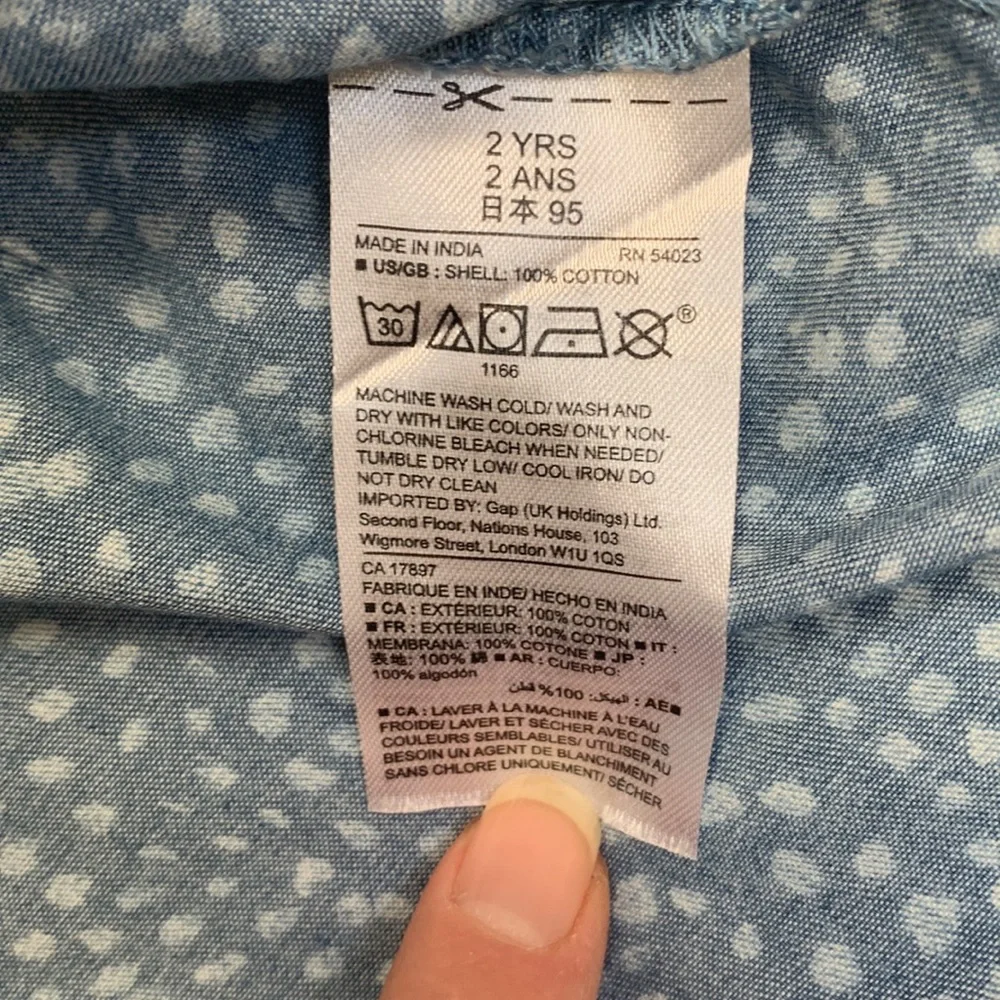 BabyGAP summer toddler dress 2T